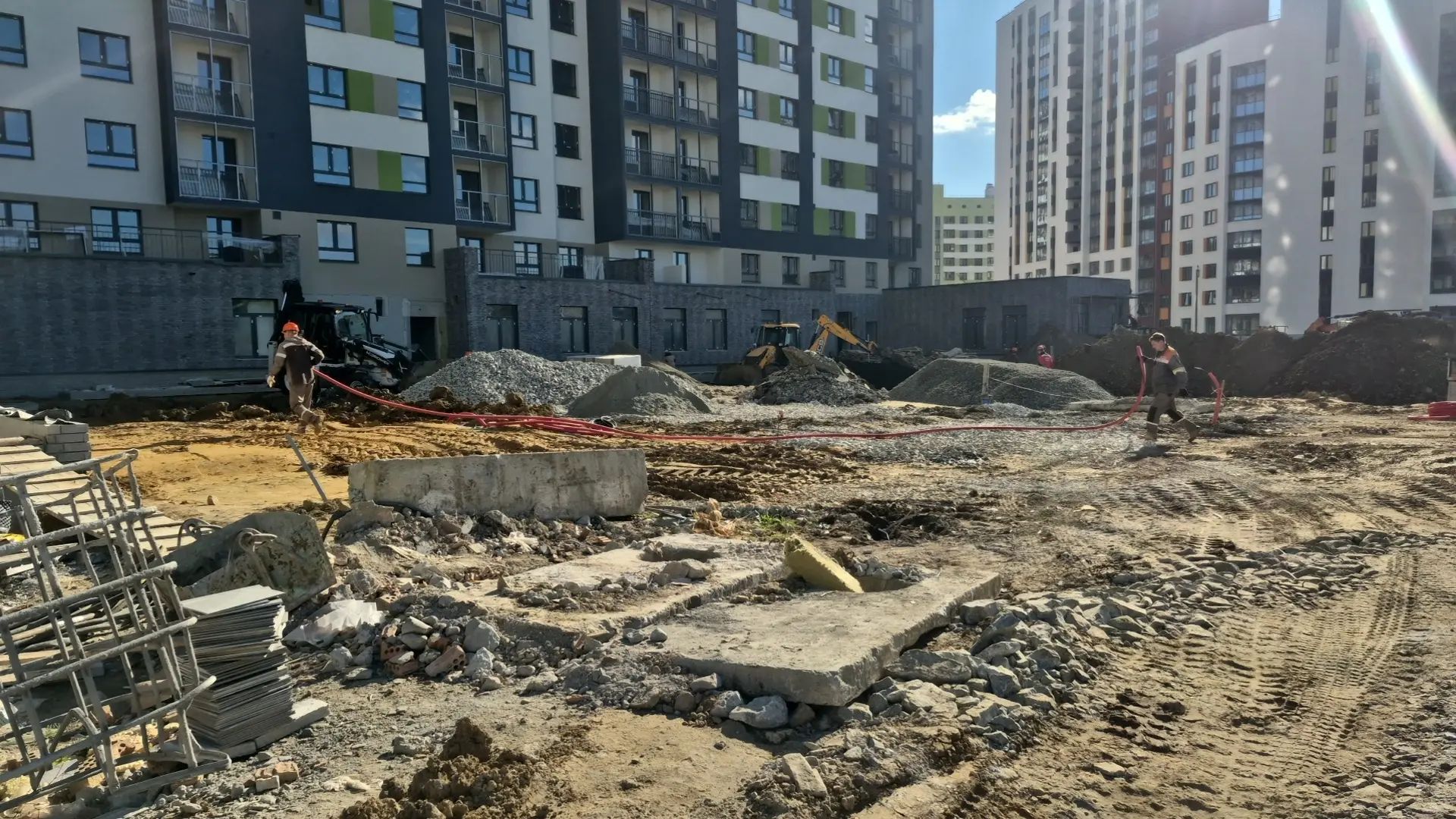 Благоустройство ЖК в мкр. «Центральный», Верхняя Пышма, Свердловская область — фото 7